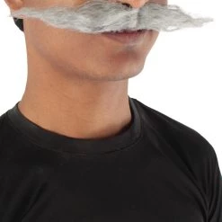 HPO Men's Doctor Eggman Robotnik Long Curly Mustache Multiple Color Options