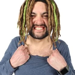 HPO Adult Men's Multiple Pump Hefner Rapper Dreadlock Wig