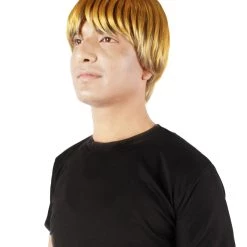 HPO Adult Men's Anime Manga Titan Attack Blonde Undercut Wig 11 HPO Adult Men's Anime Manga Titan Attack Blonde Undercut Wig
