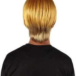 HPO Adult Men's Anime Manga Titan Attack Blonde Undercut Wig 13 HPO Adult Men's Anime Manga Titan Attack Blonde Undercut Wig