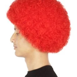 FLAGWIGS Portugal Sport Afro Fun Wig | Red Green Cosplay Halloween Wig SALE