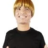 HPO Adult Men's Anime Manga Titan Attack Blonde Undercut Wig