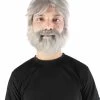 Adult Men's 10" Short Length Halloween Cosplay John Thorton Costume Wig, Synthetic Soft Fiber Hair With Long Beard Included | HPO