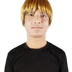 HPO Adult Men's Anime Manga Titan Attack Blonde Undercut Wig