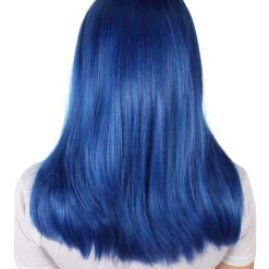 HPO Adult Women's Blue Animated Series Peacekeeper Wig
