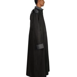 HPO Adult Men's Warlock Coat Vampire Lord Victorian Steampunk Costume | Black Halloween Costume 13 HPO Adult Men's Warlock Coat Vampire Lord Victorian Steampunk Costume | Black Halloween Costume