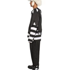 HPO Adult Men's Clown Costume | Black & White Cosplay Costume