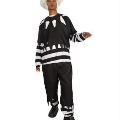 HPO Adult Men's Clown Costume | Black & White Cosplay Costume