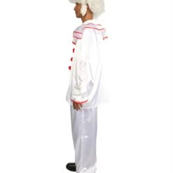 HPO Adult Men's Clown Costume | Silver Cosplay Costume