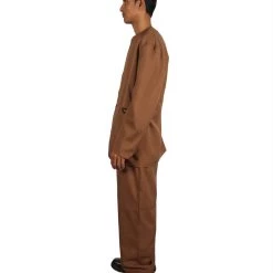 HPO Adult Men's 70's Singer Costume | Brown Cosplay Costume 11 HPO Adult Men's 70's Singer Costume | Brown Cosplay Costume