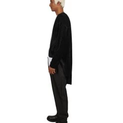 HPO Adult Men's Zombie Costume | Black & White Halloween Costume