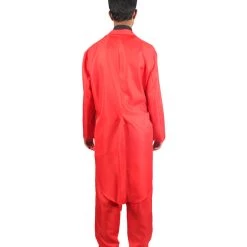 HPO Adult Men's Devil Costumes | Black & Red Halloween Costume