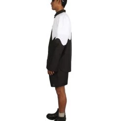 HPO Adult Men's Splatoon Costume | Black & White Cosplay Costueme 11 HPO Adult Men's Splatoon Costume | Black & White Cosplay Costueme