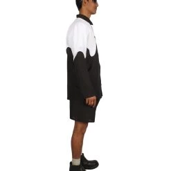 HPO Adult Men's Splatoon Costume | Black & White Cosplay Costueme 13 HPO Adult Men's Splatoon Costume | Black & White Cosplay Costueme