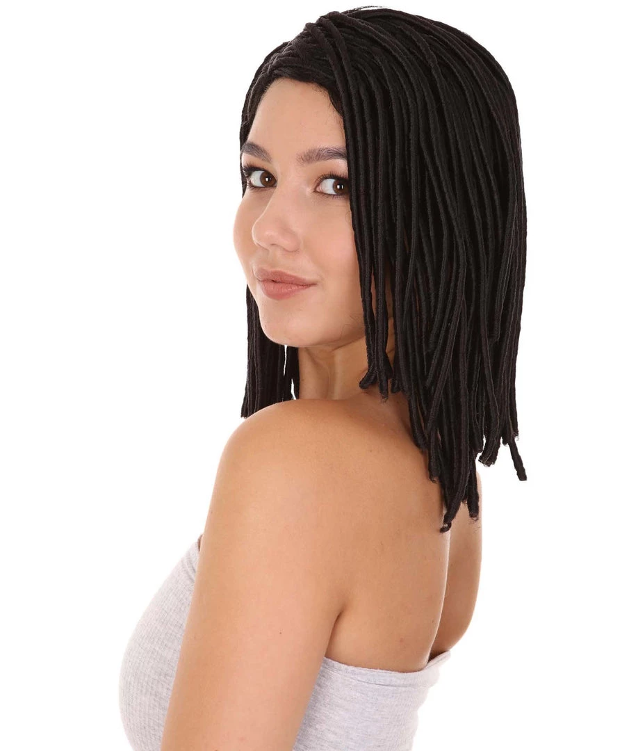 HPO Best Dreadlock Wig | Party Ready Fancy Cosplay Halloween Wig | Premium Breathable Capless Cap 2 HPO Best Dreadlock Wig | Party Ready Fancy Cosplay Halloween Wig | Premium Breathable Capless Cap