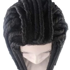 HPO Women's Long Black Dreadlock Womens Wig | Dramatical Halloween Wig | Premium Breathable Capless Cap