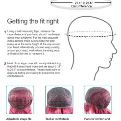 HPO Women's Princess Womens Headband | Pink Cosplay Wig