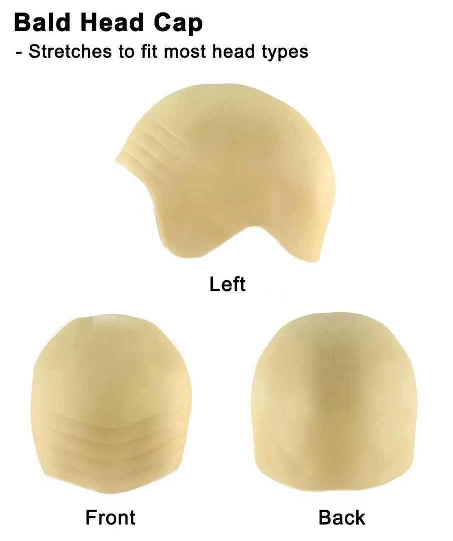 HPO Half Bald Head Curly Men Wig Collection | Premium Breathable Capless Cap Men's 25 HPO Half Bald Head Curly Men Wig Collection | Premium Breathable Capless Cap Men's