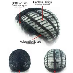 HPO King Of Pop Mens Wig | Black Pop Star Celebrity Wig | Premium Breathable Capless Cap Men's 18 HPO King Of Pop Mens Wig | Black Pop Star Celebrity Wig | Premium Breathable Capless Cap Men's