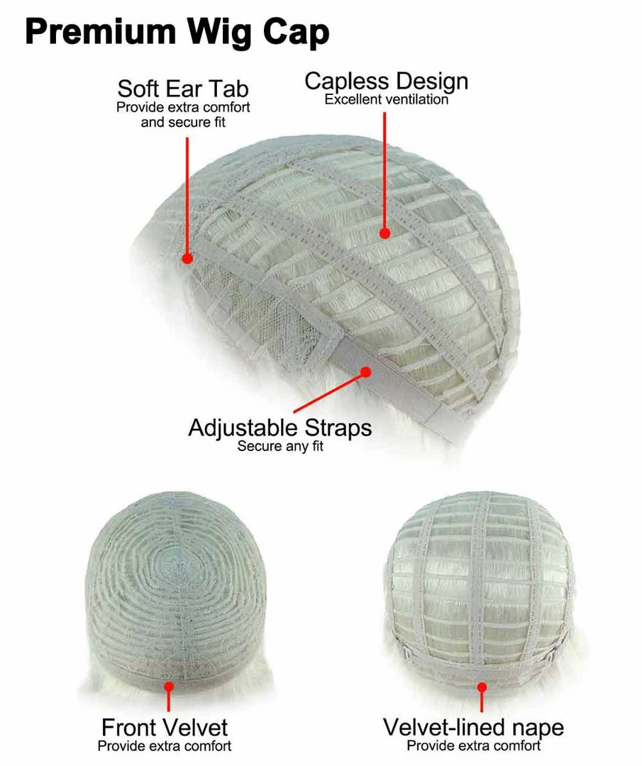 HPO Men's Crazy Scientist Mens Wig | White Cosplay Halloween Wig | Premium Breathable Capless Cap 8 HPO Men's Crazy Scientist Mens Wig | White Cosplay Halloween Wig | Premium Breathable Capless Cap