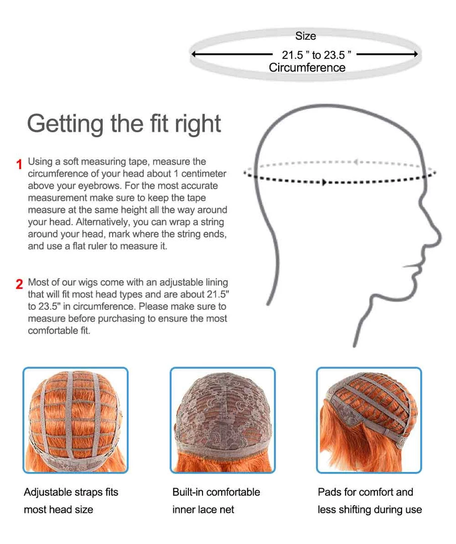 HPO Australian Singer Wigs Collection | Large Celebrity Wigs | Premium Breathable Capless Cap 8 HPO Australian Singer Wigs Collection | Large Celebrity Wigs | Premium Breathable Capless Cap