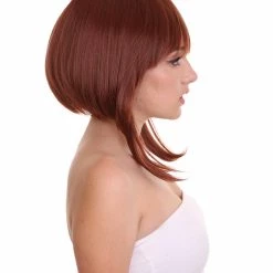 KOSMOS CW Women's Medium Length Brown Straight 14