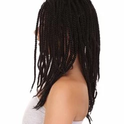 HPO Long Black Dreadlock Women's Wig | Dramatical Dreadlock Wig | Premium Breathable Capless Cap