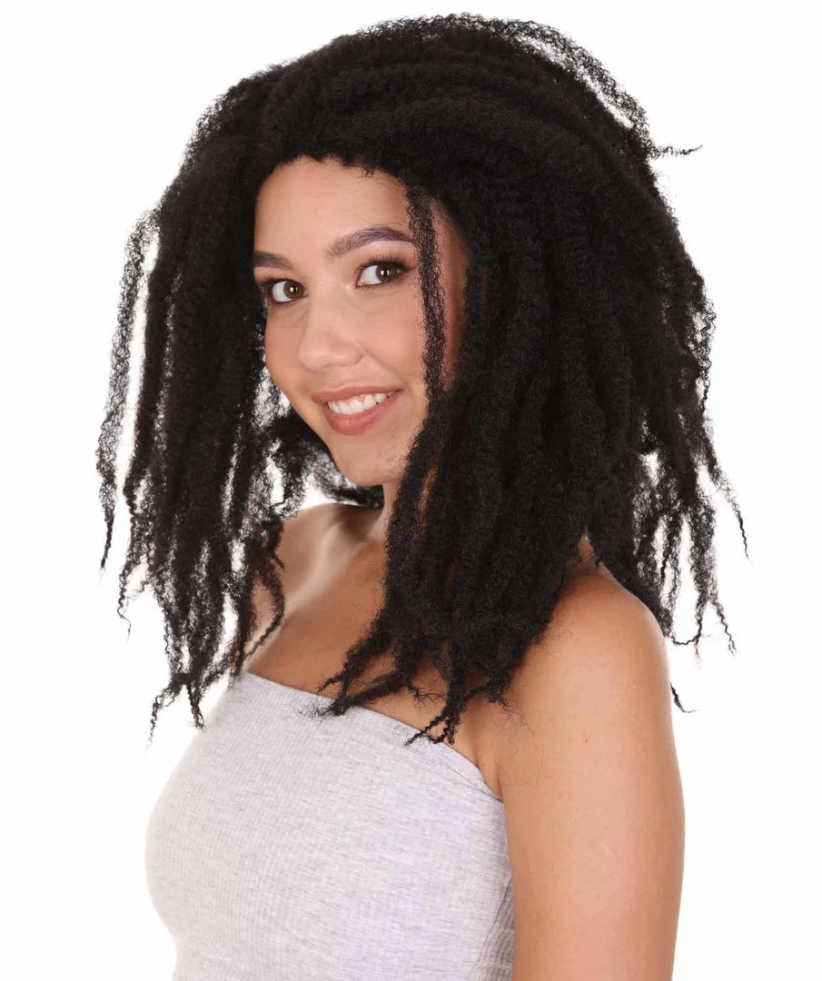 HPO Side Part Dreadlock Style Wigs | Dreadlock Hairstyle | Premium Breathable Capless Cap Women's 2 HPO Side Part Dreadlock Style Wigs | Dreadlock Hairstyle | Premium Breathable Capless Cap Women's