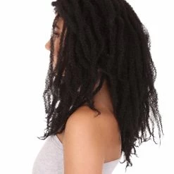 HPO Side Part Dreadlock Style Wigs | Dreadlock Hairstyle | Premium Breathable Capless Cap Women's 11 HPO Side Part Dreadlock Style Wigs | Dreadlock Hairstyle | Premium Breathable Capless Cap Women's