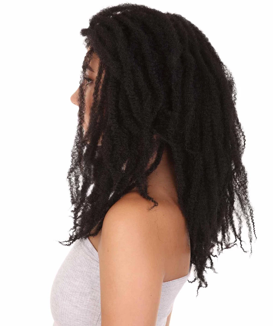 HPO Side Part Dreadlock Style Wigs | Dreadlock Hairstyle | Premium Breathable Capless Cap Women's 3 HPO Side Part Dreadlock Style Wigs | Dreadlock Hairstyle | Premium Breathable Capless Cap Women's