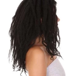 HPO Side Part Dreadlock Style Wigs | Dreadlock Hairstyle | Premium Breathable Capless Cap Women's 13 HPO Side Part Dreadlock Style Wigs | Dreadlock Hairstyle | Premium Breathable Capless Cap Women's