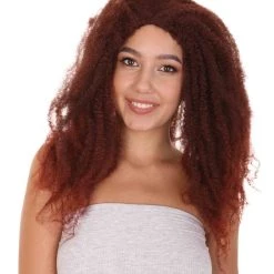 HPO Long Dreadlocks Womens Wigs | Dreadlock Women's Wig For Halloween Party | Premium Breathable Capless Cap