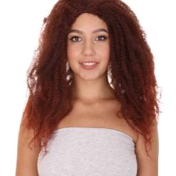 HPO Long Dreadlocks Womens Wigs | Dreadlock Women's Wig For Halloween Party | Premium Breathable Capless Cap