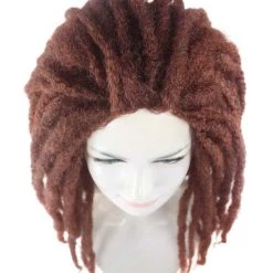 HPO Long Dreadlocks Womens Wigs | Dreadlock Women's Wig For Halloween Party | Premium Breathable Capless Cap