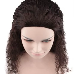 HPO Men's Womens Polynesian Princess Wig | Long Curly Wig | Premium Breathable Capless Cap 15 HPO Men's Womens Polynesian Princess Wig | Long Curly Wig | Premium Breathable Capless Cap