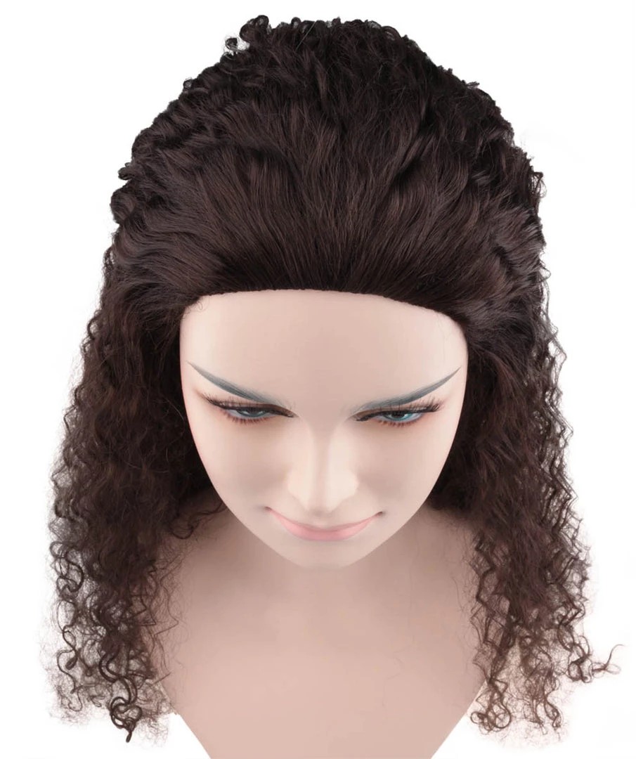 HPO Men's Womens Polynesian Princess Wig | Long Curly Wig | Premium Breathable Capless Cap 7 HPO Men's Womens Polynesian Princess Wig | Long Curly Wig | Premium Breathable Capless Cap