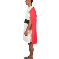 HPO Adult Men's Historical Costume | Red & White Cosplay Costume