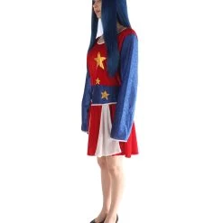 HPO Adult Women's Cheerleader Costume | Multi Color Cosplay Costume