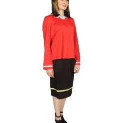 HPO Adult Women Olive Sailor Costume | Multi Cosplay Costume