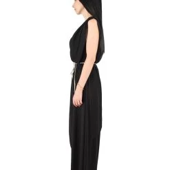 HPO Adult Women's Dark Goddess Costume | Black Cosplay Costume