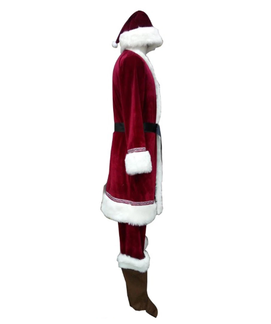 HPO Adult Men's Deluxe Classic Santa Claus Suit Costume | Multi Christmas Costume 7 HPO Adult Men's Deluxe Classic Santa Claus Suit Costume | Multi Christmas Costume