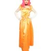 HPO Adult Women's Aristocrat Socialite Dress 20s Costume | Orange Cosplay Costume