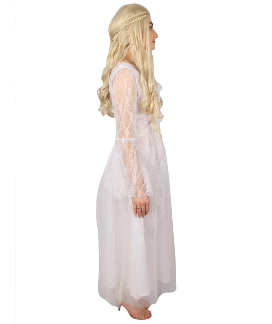 HPO Men's Adult Women Maleficent Costume | White Cosplay Costume 6 HPO Men's Adult Women Maleficent Costume | White Cosplay Costume