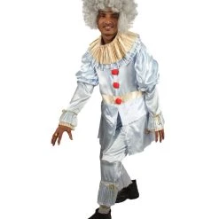 HPO Adult Men's IT Pennywise Costume | Silver Halloween Costume 14 HPO Adult Men's IT Pennywise Costume | Silver Halloween Costume