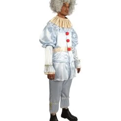 HPO Adult Men's IT Pennywise Costume | Silver Halloween Costume 13 HPO Adult Men's IT Pennywise Costume | Silver Halloween Costume