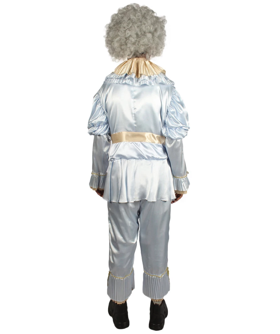 HPO Adult Men's IT Pennywise Costume | Silver Halloween Costume 4 HPO Adult Men's IT Pennywise Costume | Silver Halloween Costume