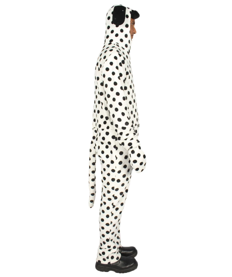 HPO Adult Men's Dalmatian Bobby Costume | Black And White Halloween Costume 6 HPO Adult Men's Dalmatian Bobby Costume | Black And White Halloween Costume
