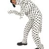 HPO Adult Men's Dalmatian Bobby Costume | Black And White Halloween Costume