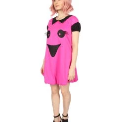 HPO Adult Women's Ghost Dress Costume | Fuchsia Halloween Costume
