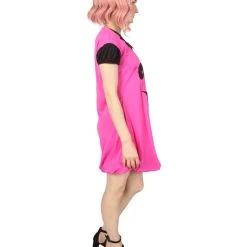 HPO Adult Women's Ghost Dress Costume | Fuchsia Halloween Costume